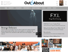 Tablet Screenshot of outandaboutnow.com